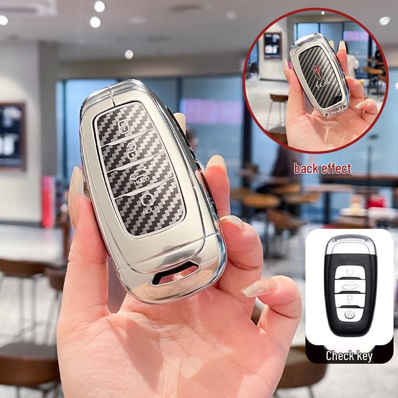 2025 Hongqi H5 Key Cover: High-End Metal Shell for Models HS5, H6, HS3, H9, EQM5