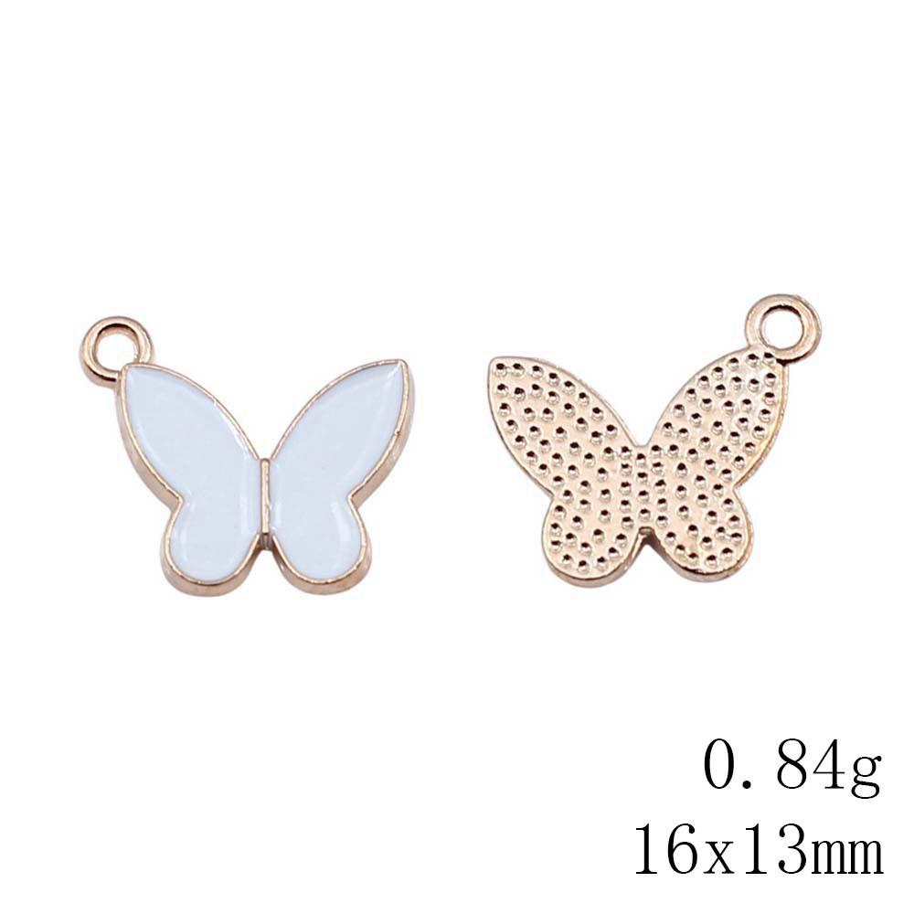 Wedding Anniversary Bracelet Charms Butterfly Bee Enamel Charms Pendant Audience Bracelet Pendants