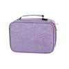 Double Layer Oxford Pencil Case: Large Capacity Multi-hole Art Sketching Storage Bag for Students