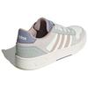 New Adidas Anti Slip Wear Resistant Low Top Skateboard Shoes Unisex White Gray JR8326