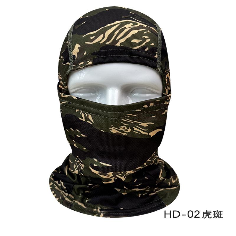 Multicam Camouflage Taktische Sturmhaube, Vollgesichtsbedeckung Schal für Radfahren, Jagd & Outdoor-Einsatz