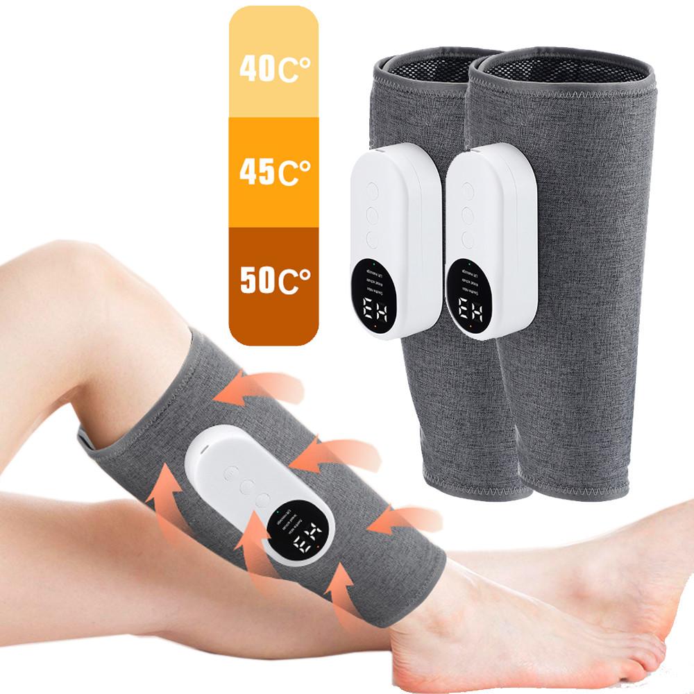 360° Electric Airbag Calf Massager 3 Modes Air Compression Leg Massage Machine Foot Calf Muscle Relaxation Therapy Equipment