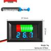 Tensione Batteria Veicolo Elettrico e Amperometro per Batterie al Litio (12V-84V)