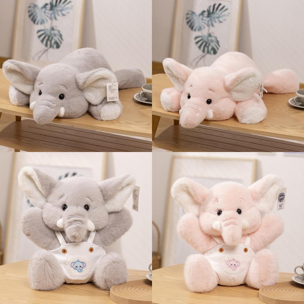 Adorable Elephant Plush Toy For Kids Soft Stuffed Animal Doll Perfect For Birthdays