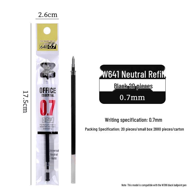 Black Neutral Calligraphy Pen: 5000-Year Large Capacity, Student Writing Practice, Green Eye Protection Neutral