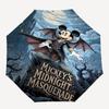 1pc Mickey's Midnight Masquerade Automatic Open Close Umbrella  Windproof Canopy, Automatic Open Close Button10150