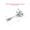 BDP1282-1 2 Pieces Front Door Hinge Stop Check Strap Limiter for Fiat Idea Lancia Musa 350 2004-2012 51795854
