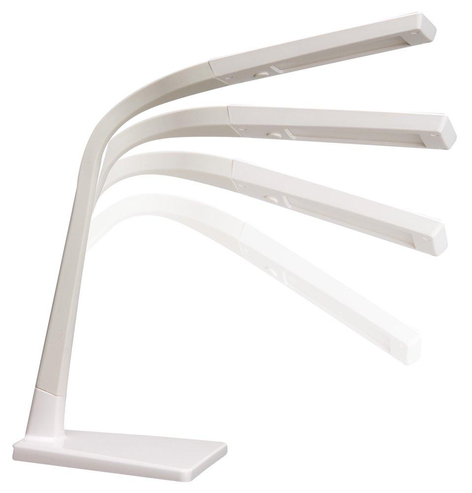 GENTOS LED Desk Light Lumisus S57 [400 Lumens] White DK-S57CWH