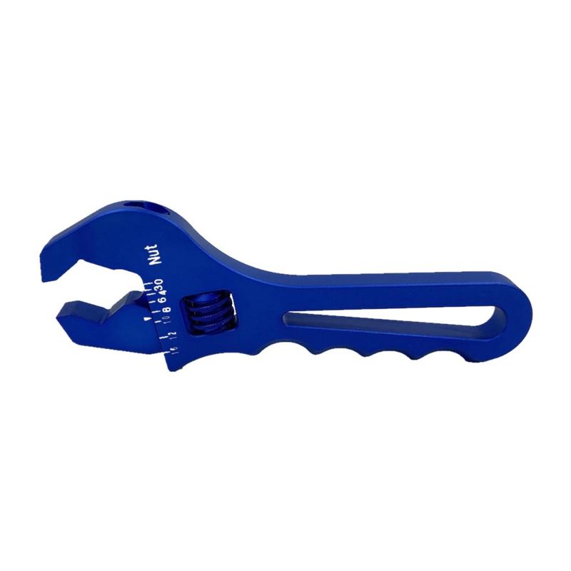 Portable AN Hose Fitting Adjustable Wrench Spanner Lightweight Aluminum Alloy 3AN-16AN Manual Repair Tool Red/Blue/Black