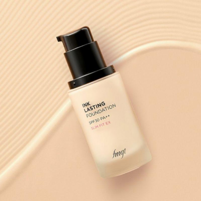THE FACE SHOP Ink Lasting Foundation Slim Fit EX 30ml Long-Lasting Lightweight Foundation
