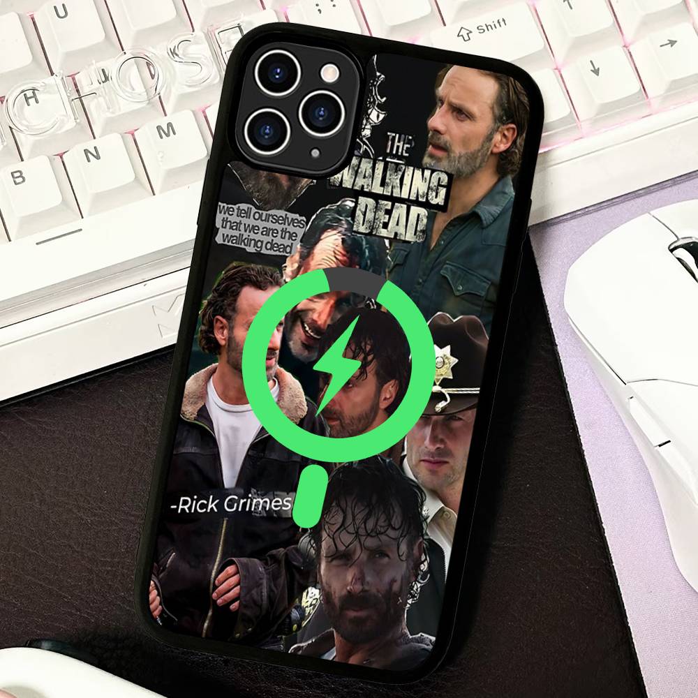 Zombie Walking Movies Dead Phone Case Magnetic Case For IPhone 16 14 13 12 11 15 Pro Max Plus For Magsafe Wireless Charge Cover