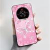Printed Phone Case For ZTE Nubia Focus 2 Ultra 5G Funda Capa Soft Silicone Black Shell Cover Cute Flower Cartoon Casing Coque