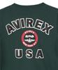 AVIREX Kids Varsity Dark Size L T-Shirt, Green,