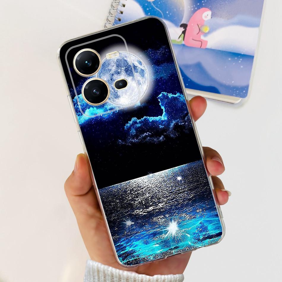 Für Vivo V25 5G Hülle Vivo V25e 4G VivoV25 V 25 25E V2202 V2201 Mode Cooles Muster Weiche Silikon TPU Handyhüllen