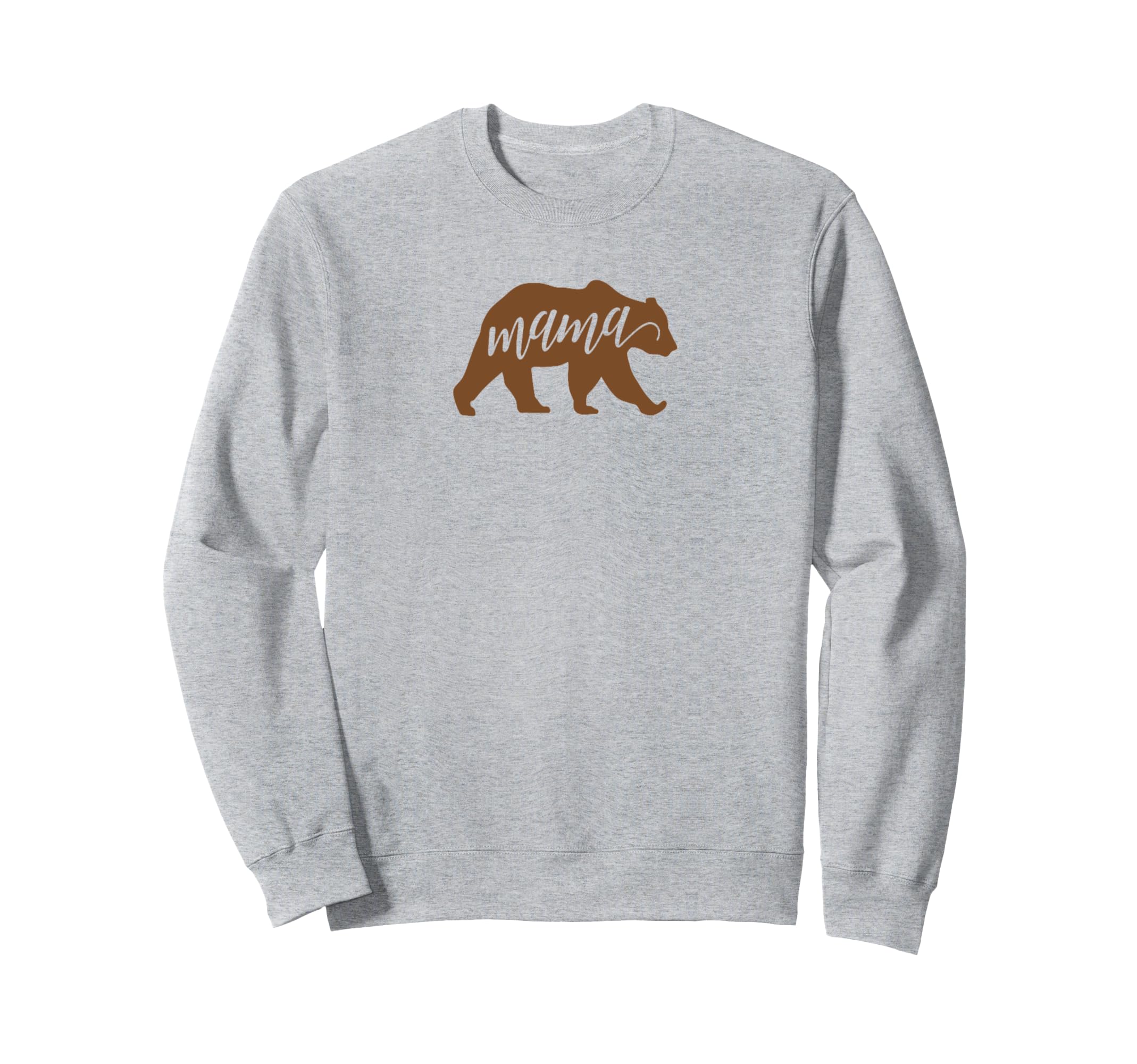 

Mama Baby Bear Sweatshirt & серый