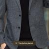 Men's Wool Blend Business Casual Blazer