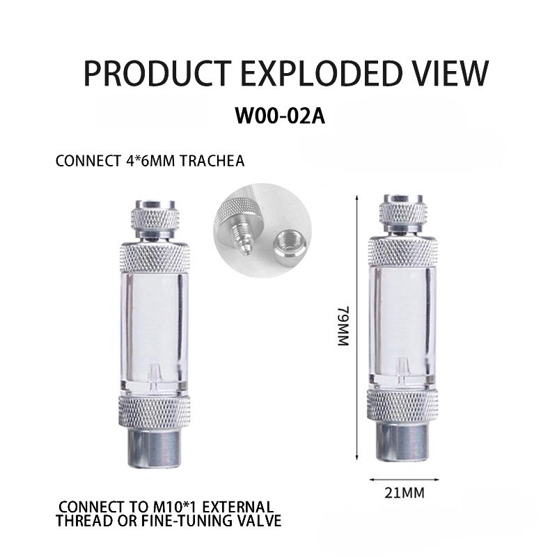 Aquarium DIY CO2 regulator Solenoid Bubble Counter CO2 control system reaction waterproof fish tank CO2 Pressure reducing valve