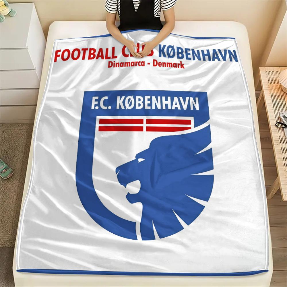 FC. København Flanelldecke, Hohe Qualität, Bequem für alle Jahreszeiten, Heimdekoration, Wärme und Komfort