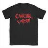 Cannibal Corpse Logo T-Shirts Men Women Music Band Funny Cotton TShirt Crew Neck Short Sleeve T Shirts Clothing Tops 3XL Tops