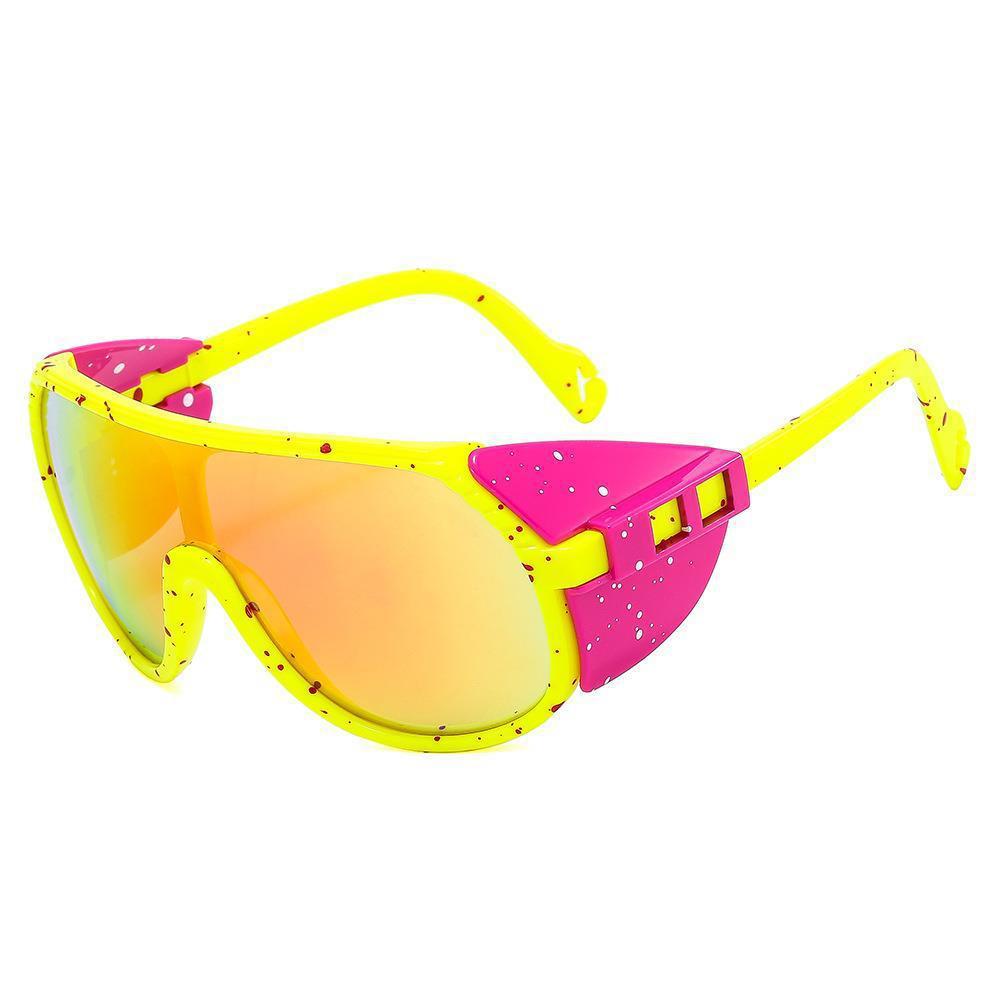 

Cross Border Sports Sunglasses With Integrated Lenses Men s Personalized Punk Style Outdoor Cycling Wholesale