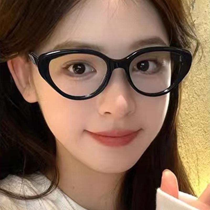 2024 Neue Damenbrillenfassung Cat-Eye Marken-Designer Computerbrille