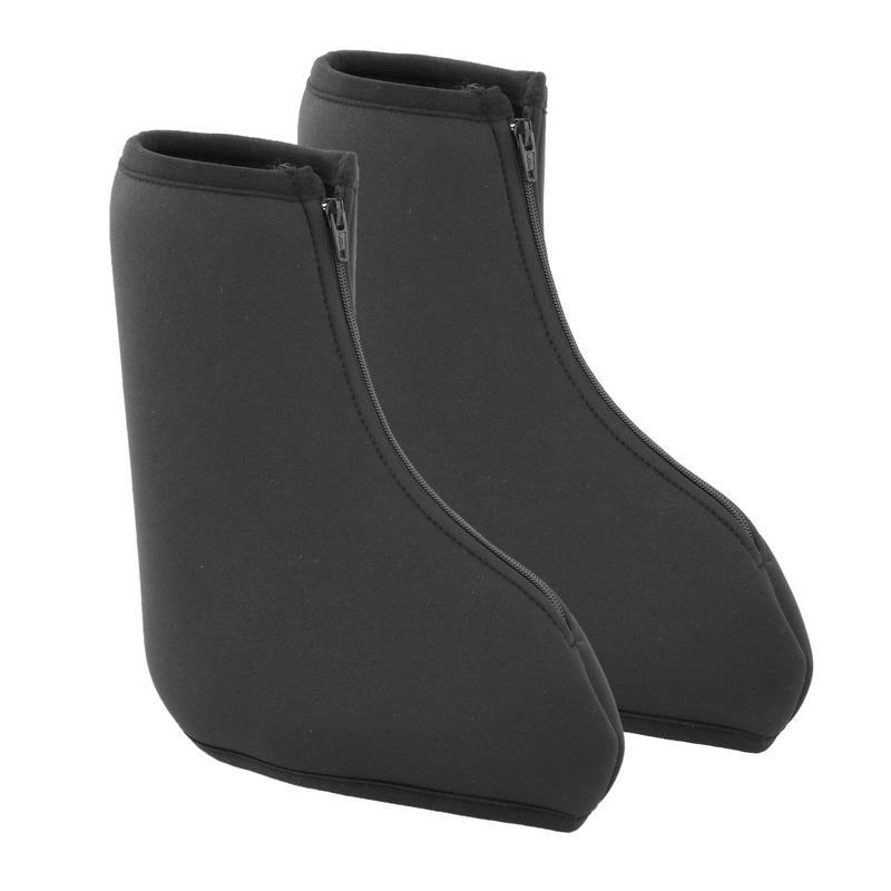 Figure Ice Skate Boot Covers Neoprene Overshoes Cover Zipper Closure