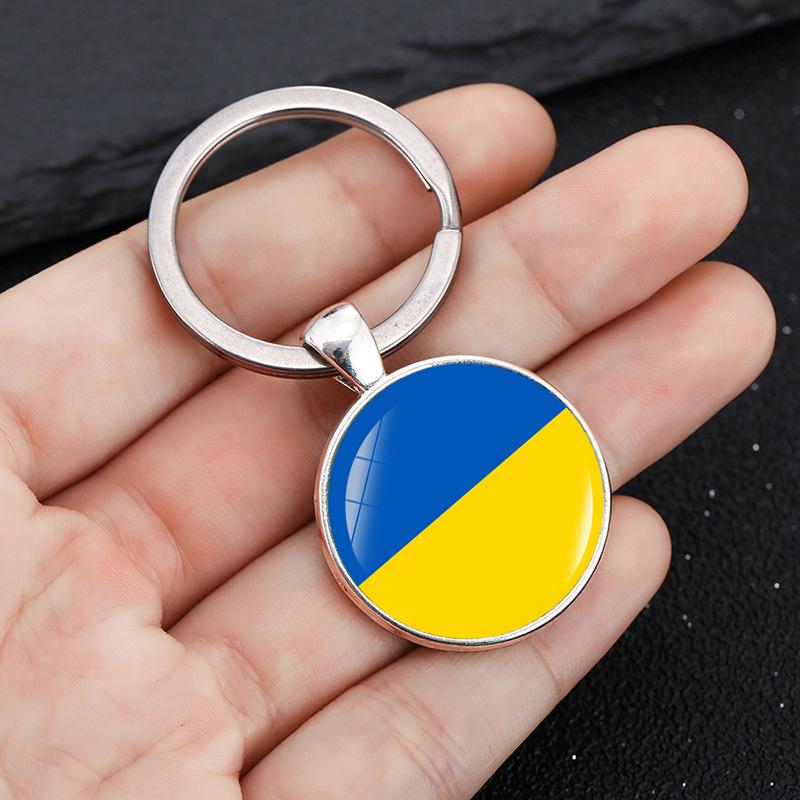 European Cup & World Cup National Flag Keychain Ornaments