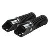 1 Pair Universal Motorbike Motocross Rear Footrests FootPeg Foot Pegs For Suzuki GS125 GN125 CG125 Motocross Accessories Pedals
