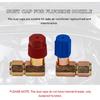 10 PCS R134a Cap A/C Cap, 13mm & 16mm Air Conditioning Service AC System Charging Port Cap, High & Low Pressure Port Dust Valve Covers for Most R134A