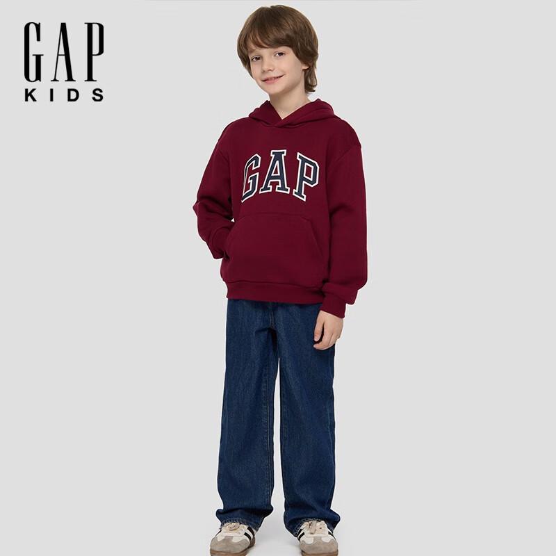 

Gap Boys Cotton Lyocell Blend Elastic Waist Denim Pants 796668 8-9 Years