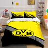 Yellow BVB 09 Logo. Bedding Sets Duvet Cover Sets Duvet Covers Pillowcases(1* Duvet Cover 2* Pillowcases Without Duvet Insert)