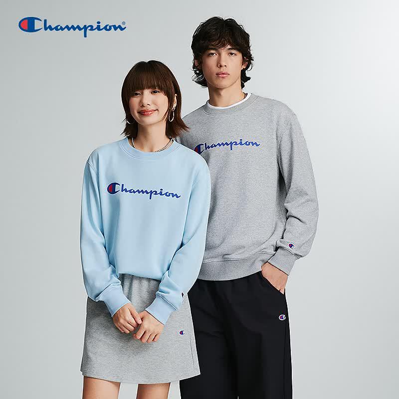 Champion 2026 Autumn Letter Print Crewneck Sweatshirt