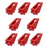 1/5/8PCS Secure Fit Truck Bed Blocker Plastic Cargo Track Insert  Vehicle Accessories