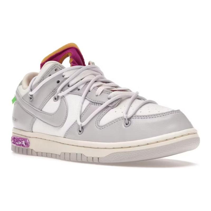 Nike Dunk Low Off White Lot 03 Of 50 Skate Shoes Sneakers DM1602-118