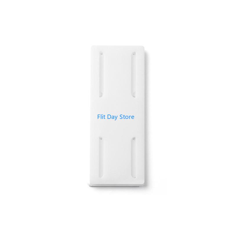 F92C Self-Adhesive Power Strip Holder Fixator Wall Mount Plug-In Socket Fixer Bracket