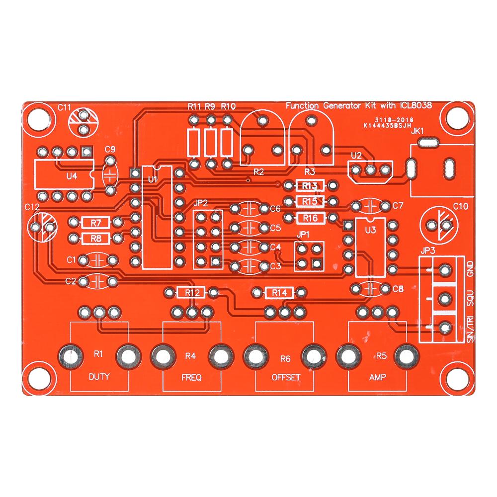 Generatore Di Segnali XR2206 1Hz-1MHz - Onde Sinusoidali, Triangolari E Quadre Con Ampiezza Regolabile - Foto 4