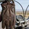 First Layer Cowhide Retro Riding Gloves - Irregular Color, Outdoor Protection & Driving Handling Gloves