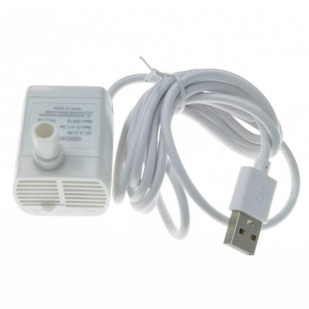 USB Submersible Pump Water Feature Pump 200L/H Output Aquarium Pump Ultra-quiet Fountain Fish Tanks For Fish Tanks