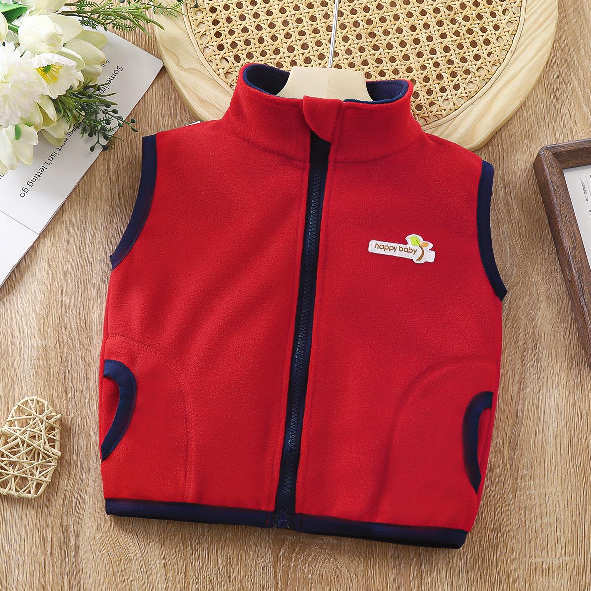 Fleece-Lined Hooded Sweatshirt for Toddlers - Boys & Girls Autumn/Winter Collection 80 cm