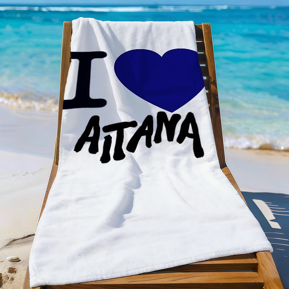 

Singer A-Aitana O-OcanaS Cuarto Azul Towel Sports Quick Dry Travel Camping Gear Sandproof Soft Light Large Beach Towel W40*H60(CM)