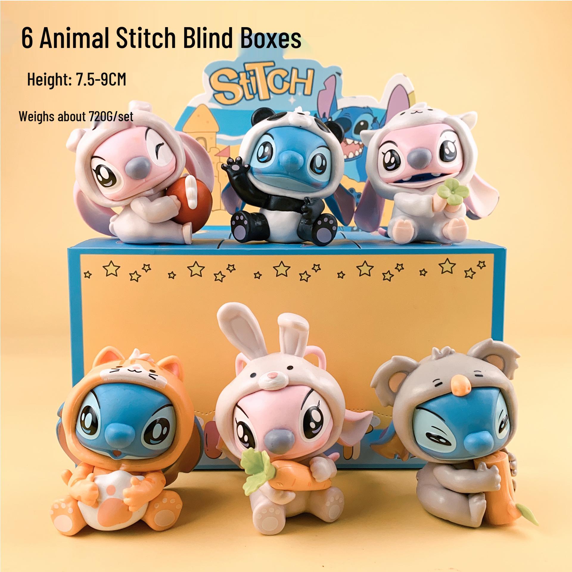 

Фигурка Stitch Goofy Diary Blind Box: Модная игрушка и настольное украшение в подарок