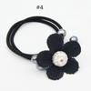 2-in-1 Elastic Floral Hair Tie for Winter & Autumn