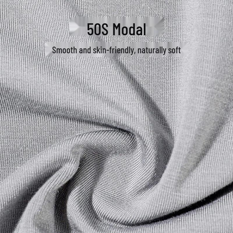 AIMER MEN Men's 3-Pack Modal Antibacterial Boxer Briefs