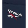 Reebok Color Block Stand Collar Zipper Long Sleeve Down Jacket Unisex Outerwear Navy-Blue REJU4FD54N3