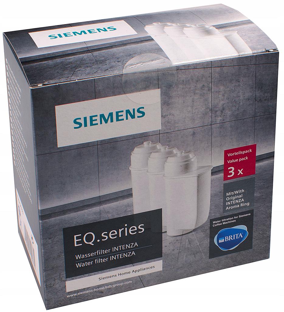 Siemens TZ 70033 A water filter cartridge pack of 3 White