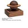 Walnut Wood Planetary Diffuser Handcrafted Aromatherapy Decor for Home Car Essential Oil-Free Wooden Gifts