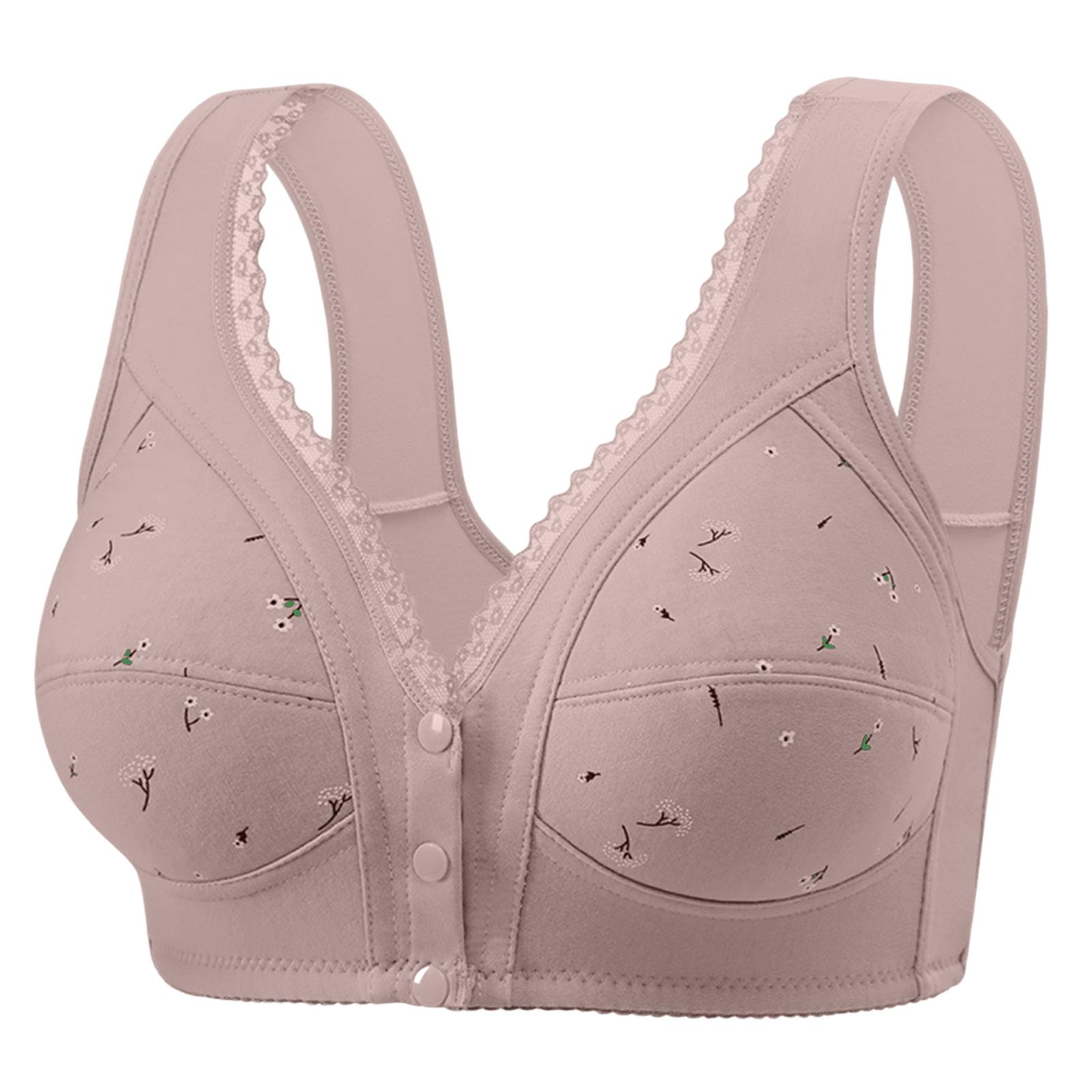 Женский дышащий бюстгальтер Летний тонкий бюстгальтер с передней застежкой 38