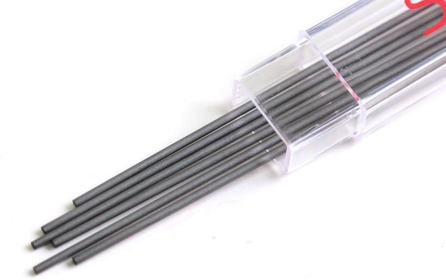 Sewline Trio Colors Druckbleistift-Minen-Set 3 Farben + 3 Farben (schwarz, weiß, rosa)