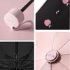 Heaven Semi-Automatic Three-fold Sun Rain Umbrella