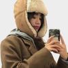 Cotton Fleece Trooper Hat Brown (Single Item)